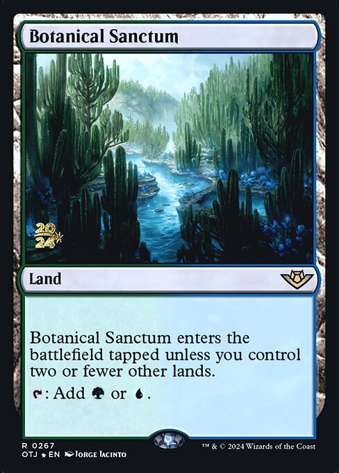 Botanical Sanctum · Outlaws of Thunder Junction Promos 267s/160