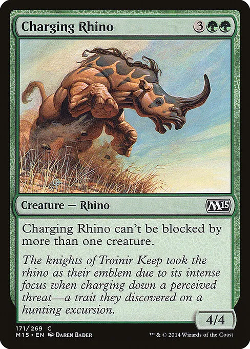 Charging Rhino · Magic 2015 171/284