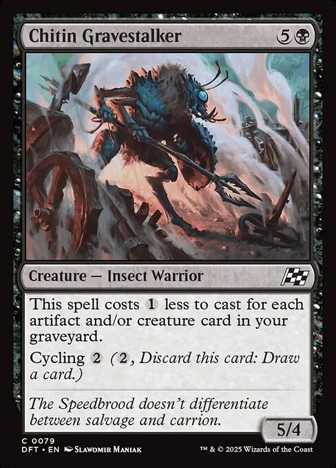 Chitin Gravestalker · Aetherdrift 79/553