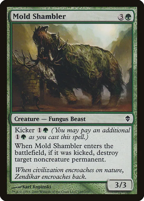 Mold Shambler · Zendikar 169/269