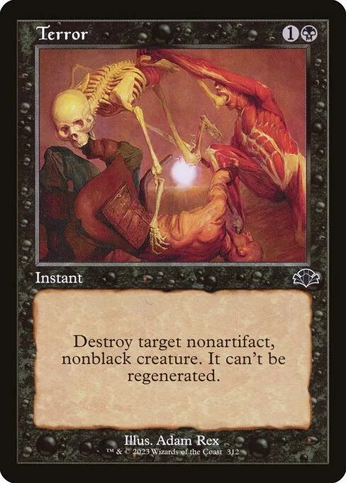 Terror · Dominaria Remastered 312/457