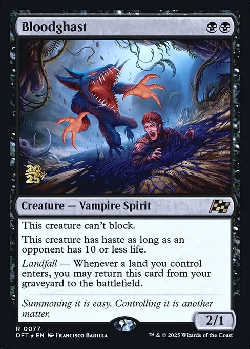 Bloodghast · Aetherdrift Promos 77s/160