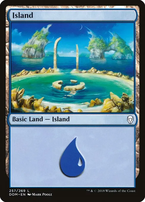 Island · Dominaria 257/280