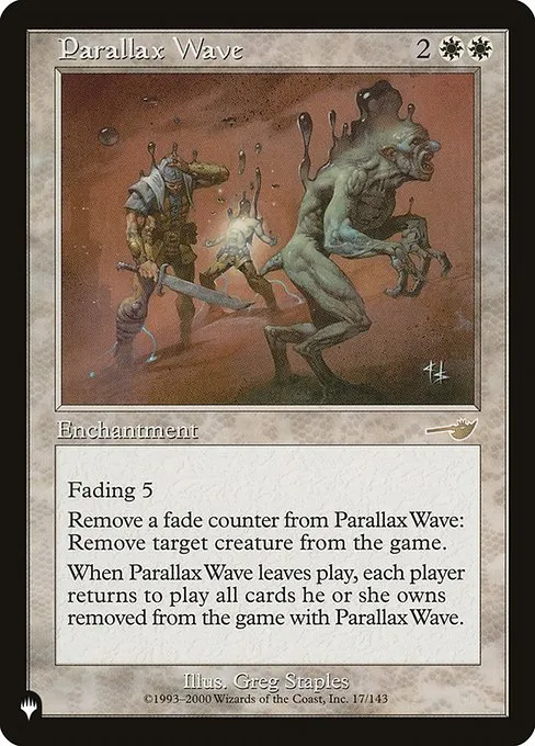 Parallax Wave · The List NEM-17/5050