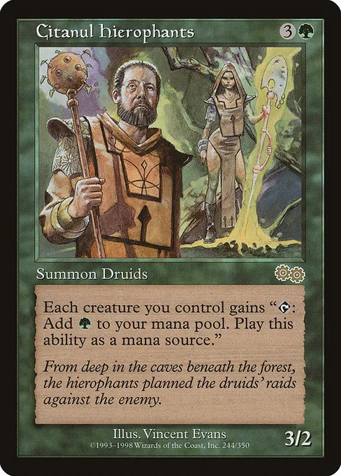 Citanul Hierophants · Urza's Saga 244/357