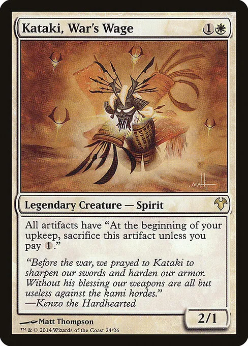 Kataki, War's Wage · Modern Event Deck 2014 24/26