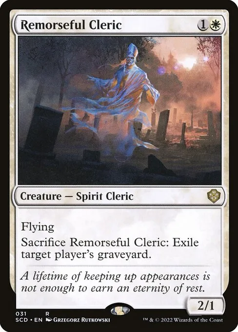 Remorseful Cleric · Starter Commander Decks 31/352