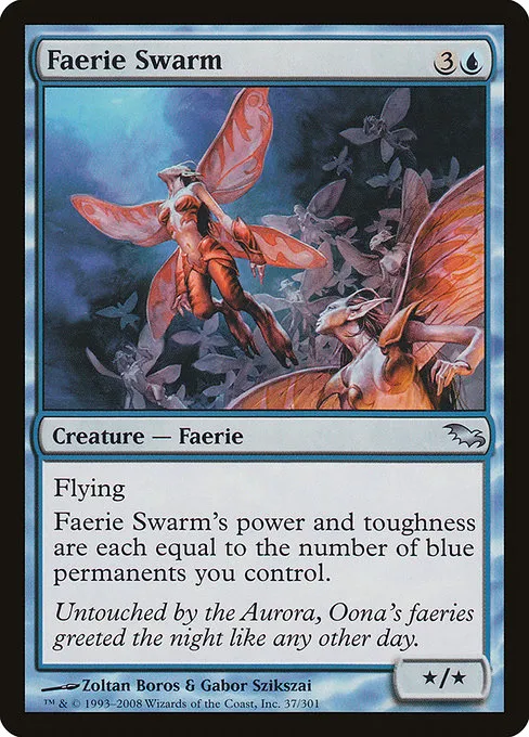 Faerie Swarm · Shadowmoor 37/302