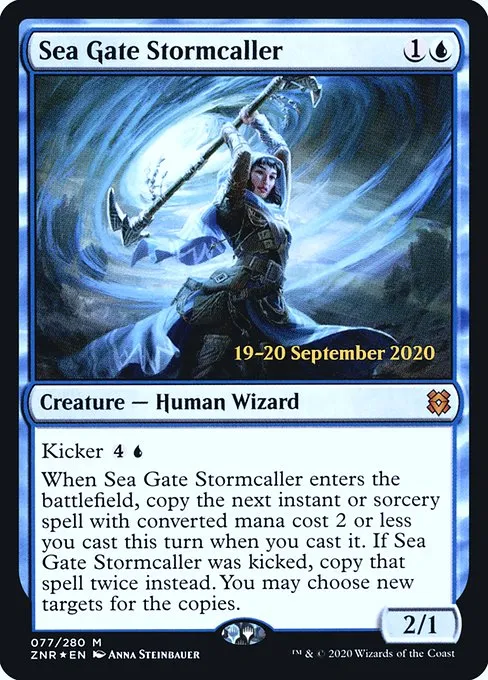 Sea Gate Stormcaller · Zendikar Rising Promos 77s/153