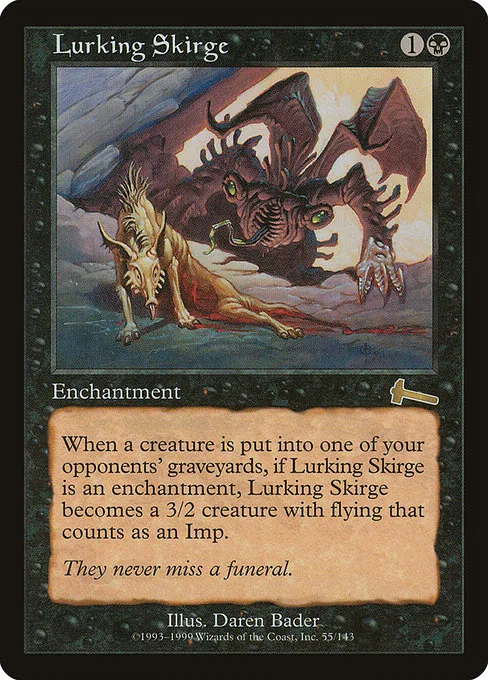 Lurking Skirge · Urza's Legacy 55/143