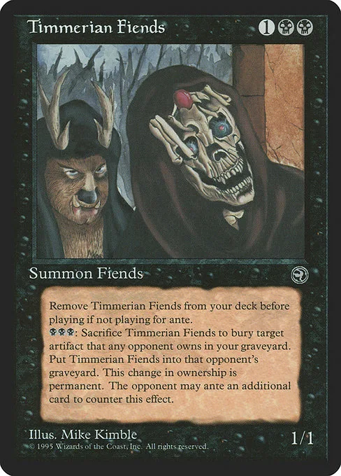 Timmerian Fiends · Homelands 58/140