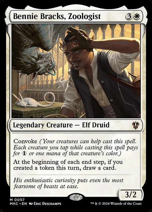 Bennie Bracks, Zoologist · Murders at Karlov Manor Commander 57/358