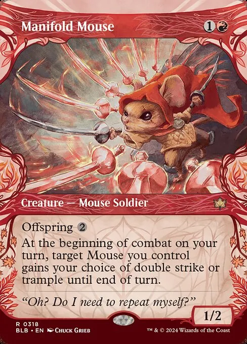 Manifold Mouse · Bloomburrow 318/398