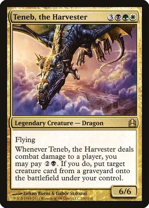 Teneb, the Harvester · Commander 2011 230/318