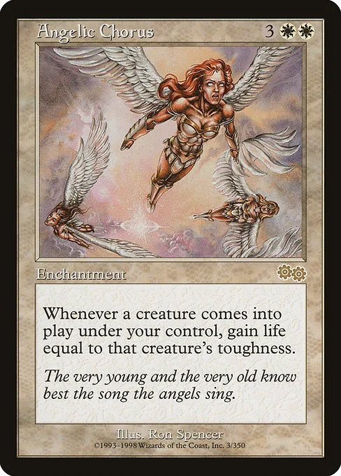 Angelic Chorus · Urza's Saga 3/357