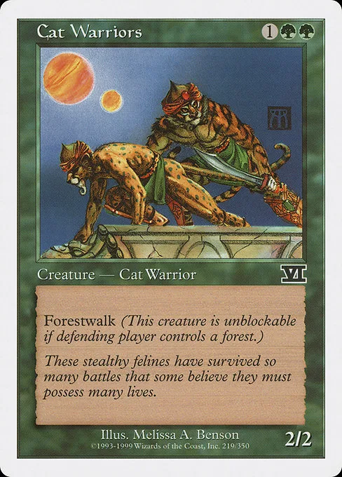 Cat Warriors · Classic Sixth Edition 219/351