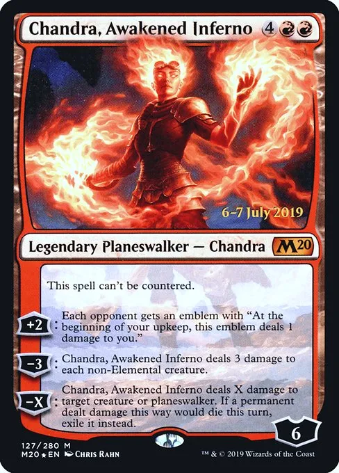 Chandra, Awakened Inferno · Core Set 2020 Promos 127s/144