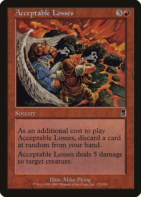 Acceptable Losses · Odyssey 172/353