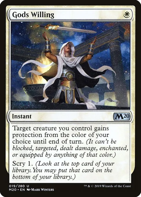 Gods Willing · Core Set 2020 19/346