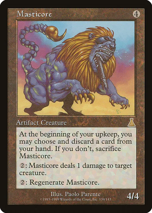 Masticore · Urza's Destiny 134/143