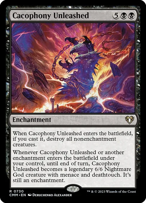 Cacophony Unleashed · Commander Masters 730/1067