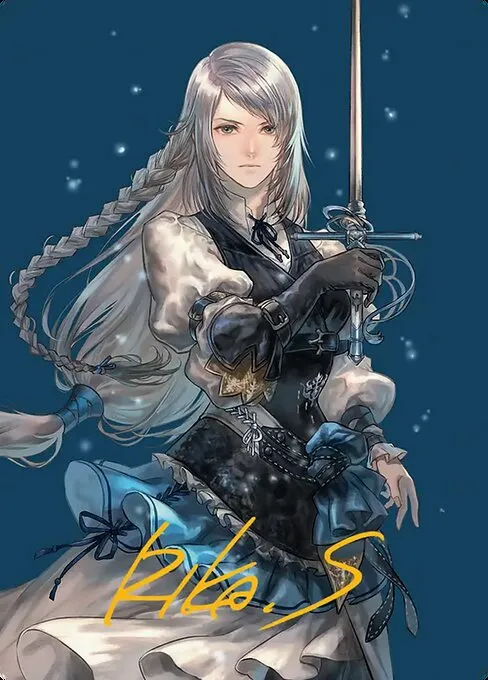 Jill, Shiva's Dominant // Jill, Shiva's Dominant · Final Fantasy Art Series 43/53