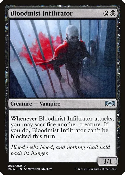 Bloodmist Infiltrator · Ravnica Allegiance 65/273