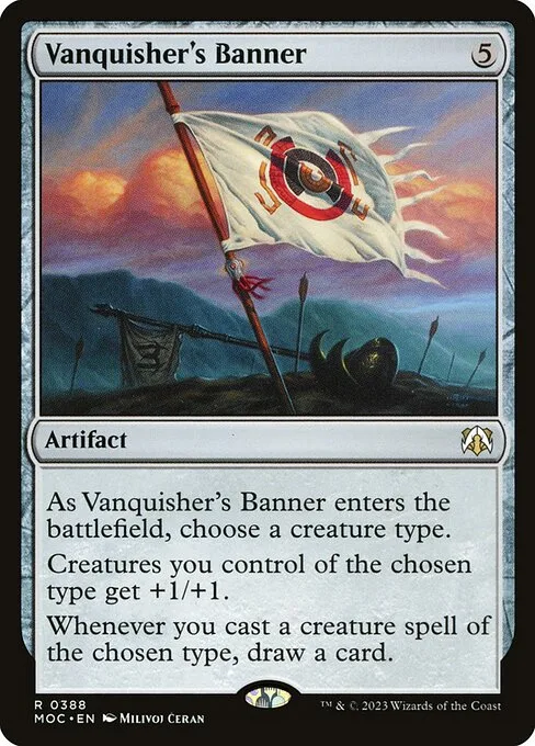 Vanquisher's Banner · March of the Machine Commander 388/450