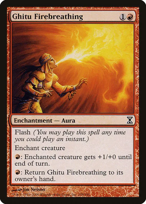 Ghitu Firebreathing · Time Spiral 158/301