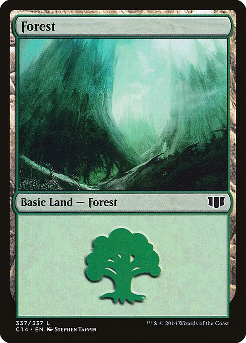 Forest · Commander 2014 337/337
