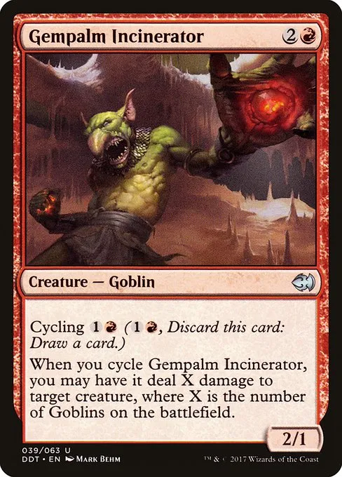 Gempalm Incinerator · Duel Decks: Merfolk vs. Goblins 39/63