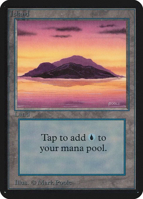 Island · Limited Edition Alpha 288/295