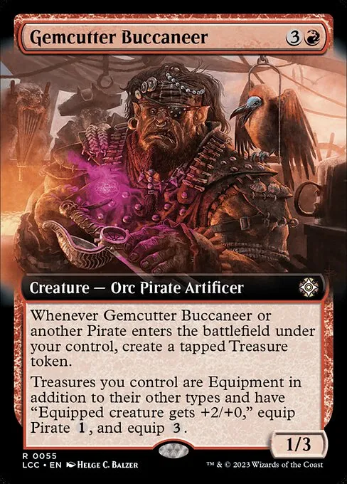 Gemcutter Buccaneer · The Lost Caverns of Ixalan Commander 55/370