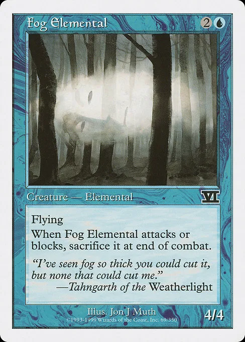 Fog Elemental · Classic Sixth Edition 69/351