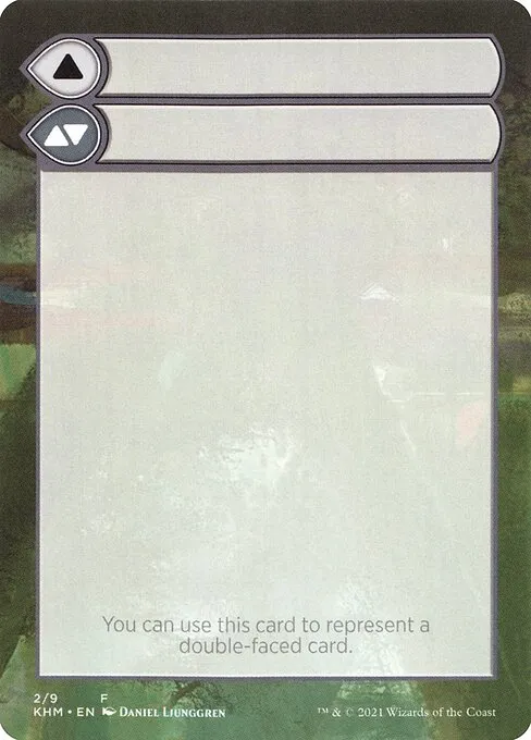 Double-Faced Substitute Card · Kaldheim Substitute Cards 2/9