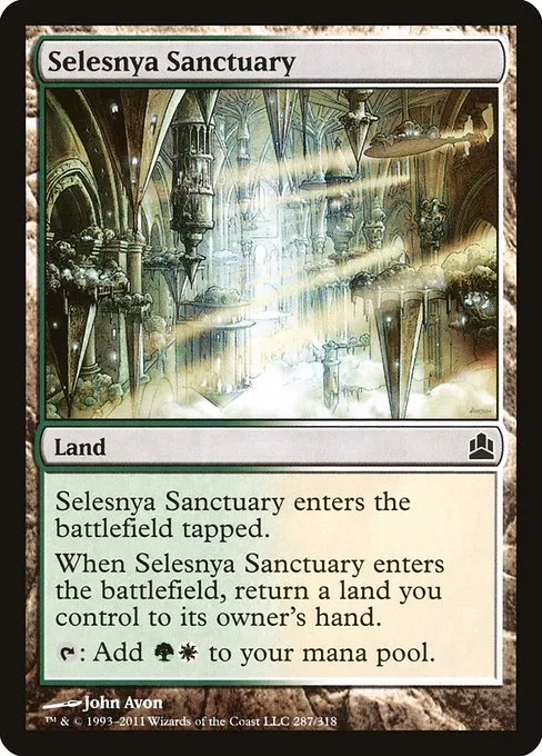 Selesnya Sanctuary · Commander 2011 287/318