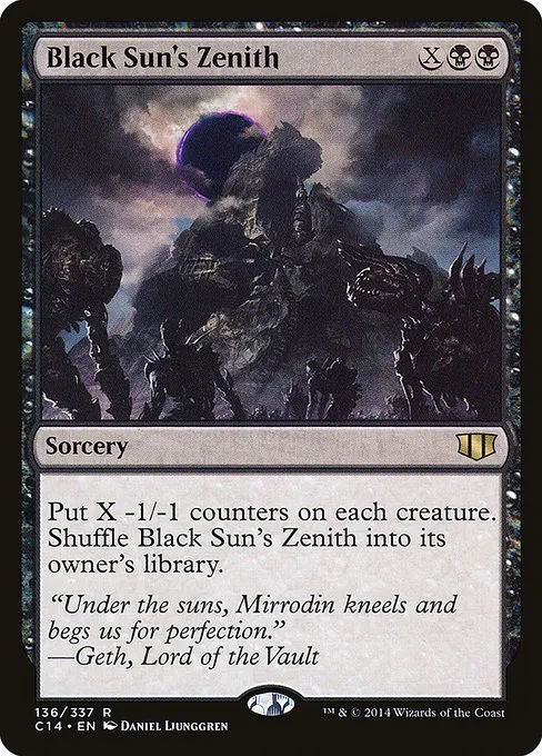 Black Sun's Zenith · Commander 2014 136/337