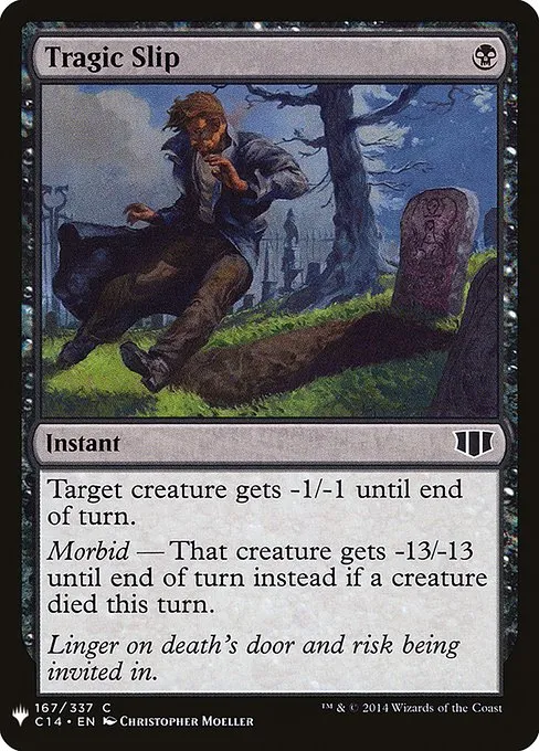 Tragic Slip · The List C14-167/5050