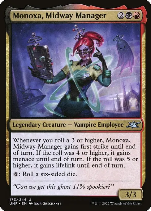 Monoxa, Midway Manager · Unfinity 173/639