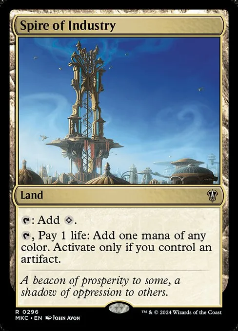 Spire of Industry · Murders at Karlov Manor Commander 296/358