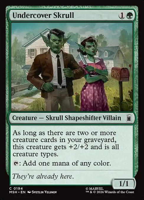Undercover Skrull · Marvel Super Heroes 194/24