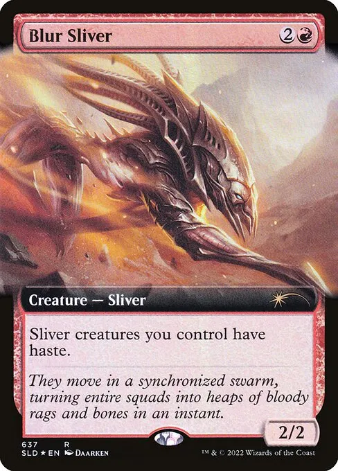 Blur Sliver · Secret Lair Drop 637/2547