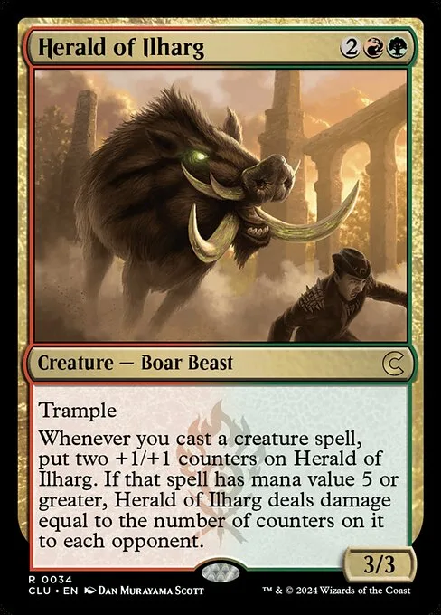 Herald of Ilharg · Ravnica: Clue Edition 34/284