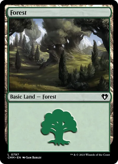 Forest · Commander Masters 797/1067
