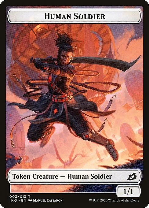 Human Soldier · Ikoria: Lair of Behemoths Tokens 3/14