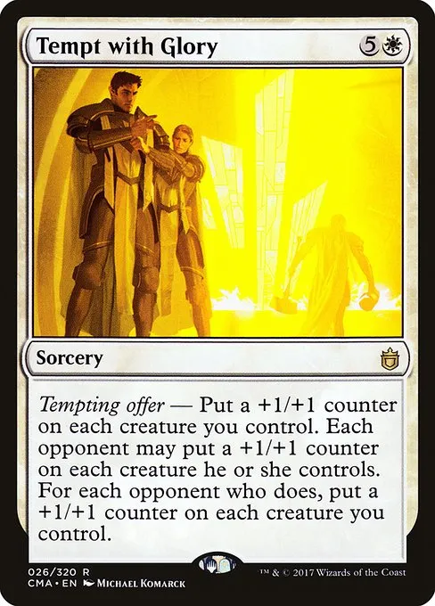 Tempt with Glory · Commander Anthology 26/320