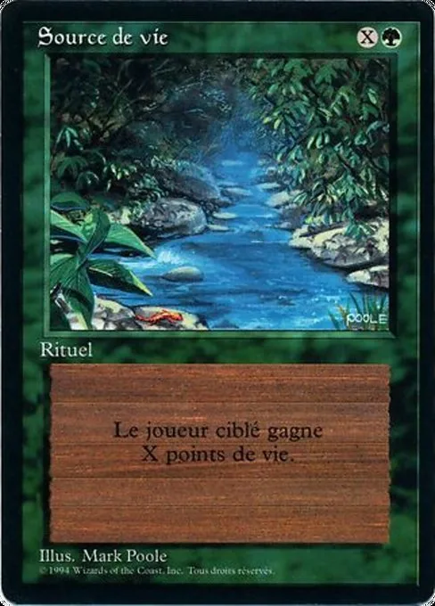 Stream of Life · Foreign Black Border 217/307