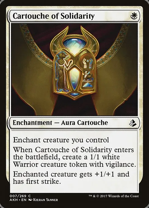 Cartouche of Solidarity · Amonkhet 7/287