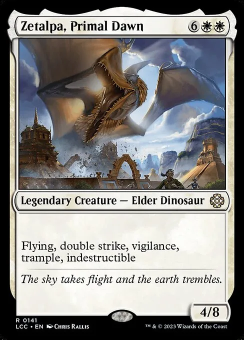 Zetalpa, Primal Dawn · The Lost Caverns of Ixalan Commander 141/370