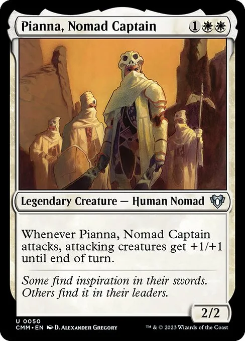 Pianna, Nomad Captain · Commander Masters 50/1067